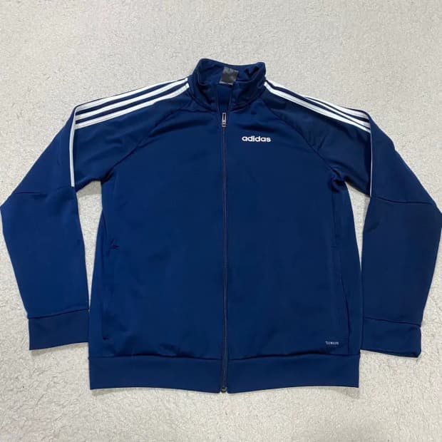 아디다스 져지 트랙탑 네이비 L 100