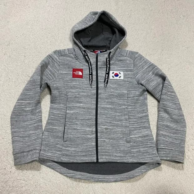 노스페이스 평창올림픽 후드집업 여성 m 90