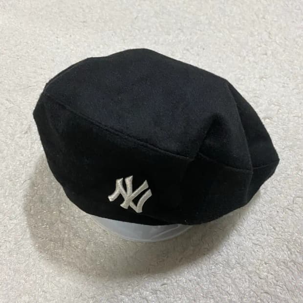 MLB 베레모 모자 블랙