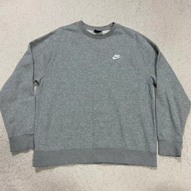 나이키 스우시 맨투맨 회색 xl 105