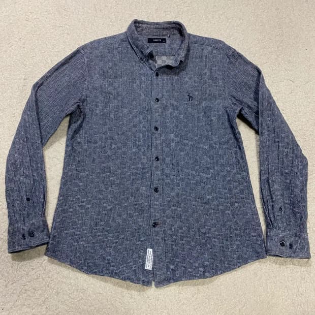 헤지스 체크 긴팔 셔츠 105