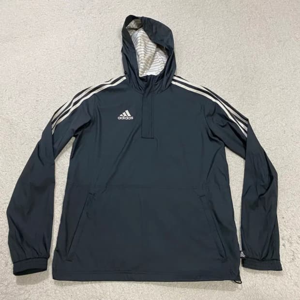 아디다스 아노락 바람막이 자켓 m