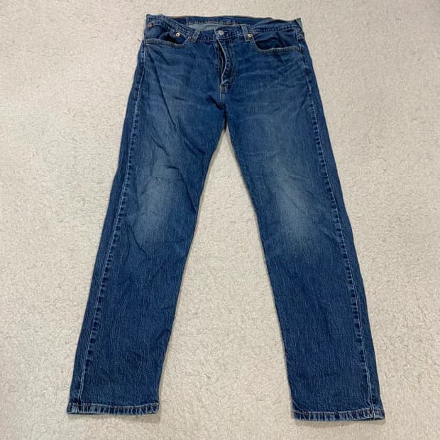 리바이스 502 청바지 데님 팬츠 36인치