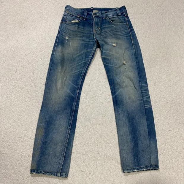 리바이스 601 청바지 데님 팬츠 30인치