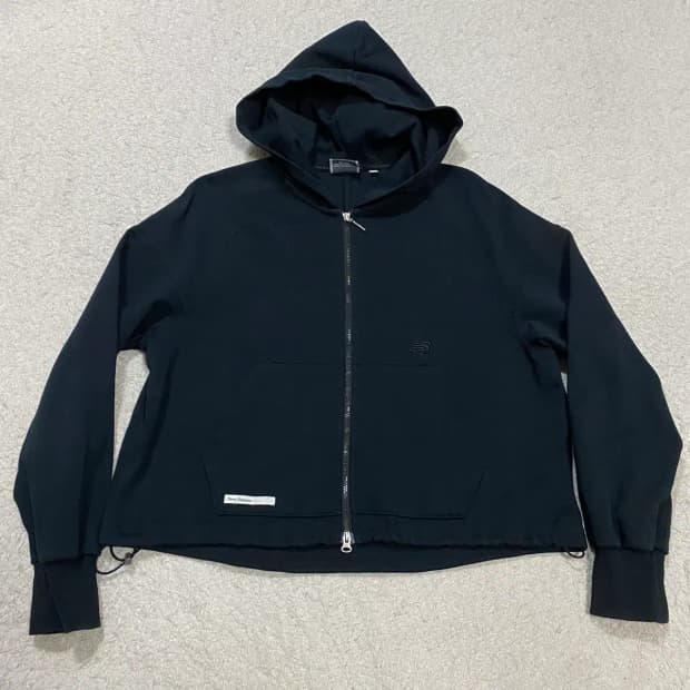 뉴발란스 블랙 후드집업 여성 s 85