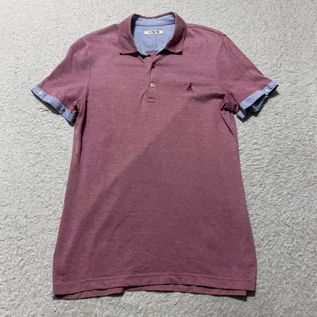 빈폴 슬림핏 카라티 100