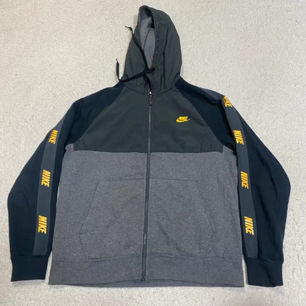 나이키 후드집업 기모 m 100