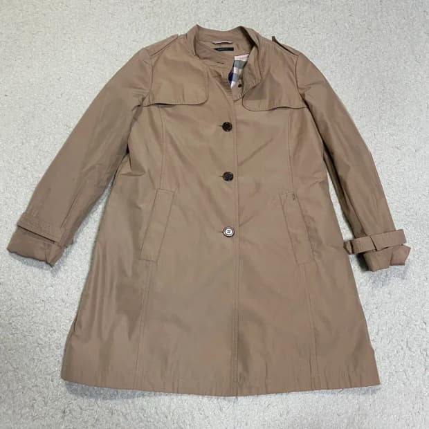HAZZYS 헤지스 베이지 트렌치 코트
