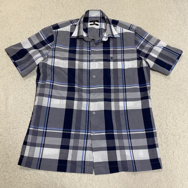 닥스 반팔 셔츠 체크 105