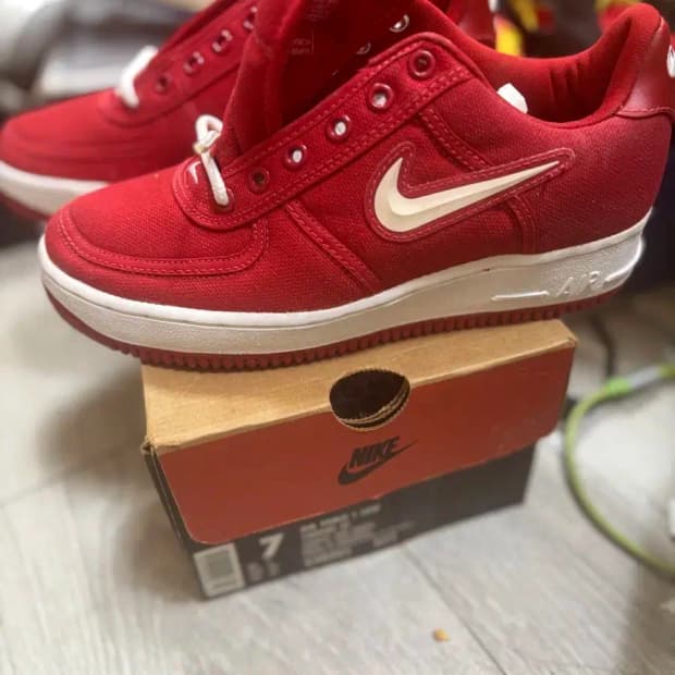 나이키 에어포스1cvs 98년 빨흰