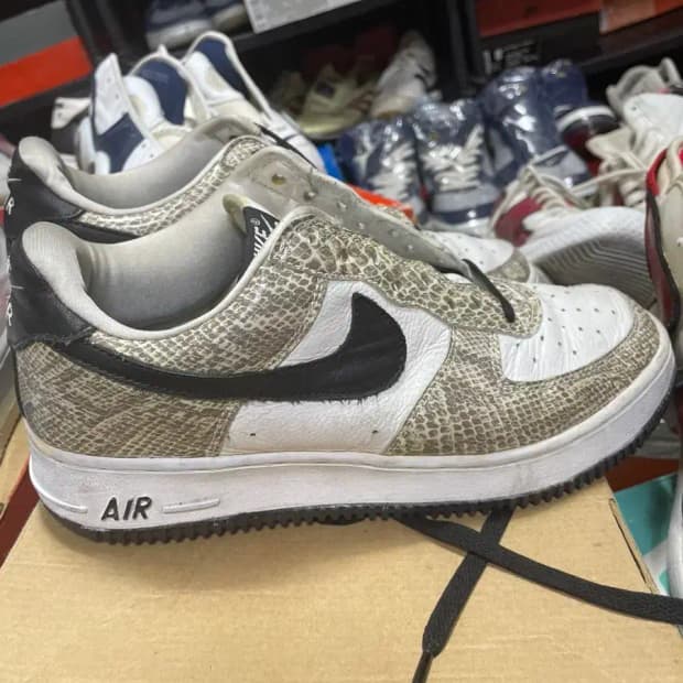나이키 에어 포스1 로우 co.jo 뱀피1 원판