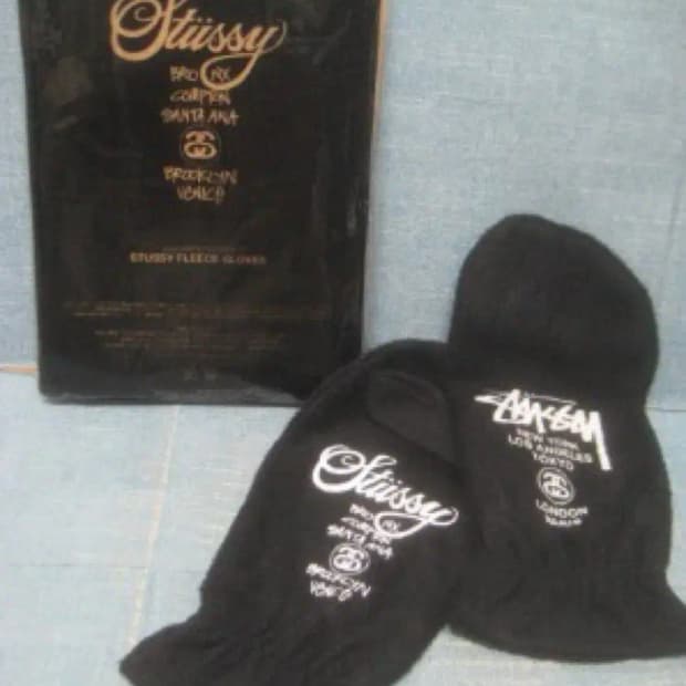 스투시 후리스 글러브 미개봉