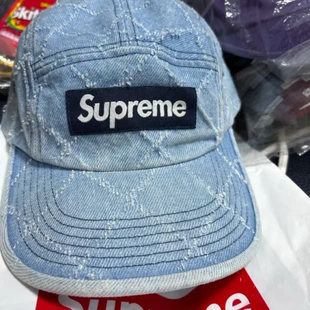 Supreme 슈프림 데님 캠프캡