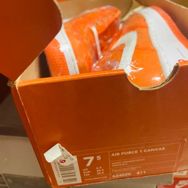 나이키 에어 포스 1 canvas 2001