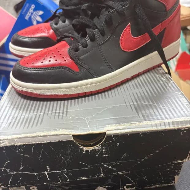나이키 에어 조던1 레트로 bred 2001