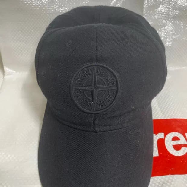 스톤아일랜드 볼캡 블랙 L