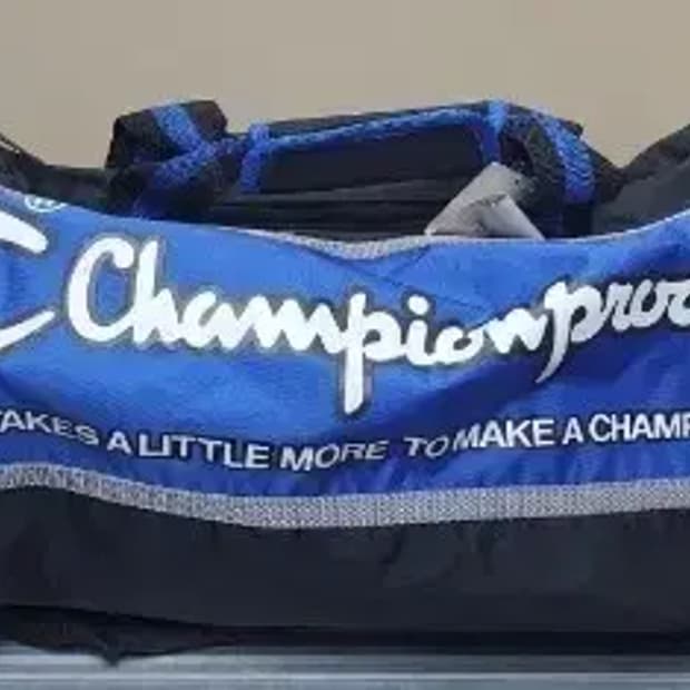 90s 챔피온  캔바스 더블백 데드스탁