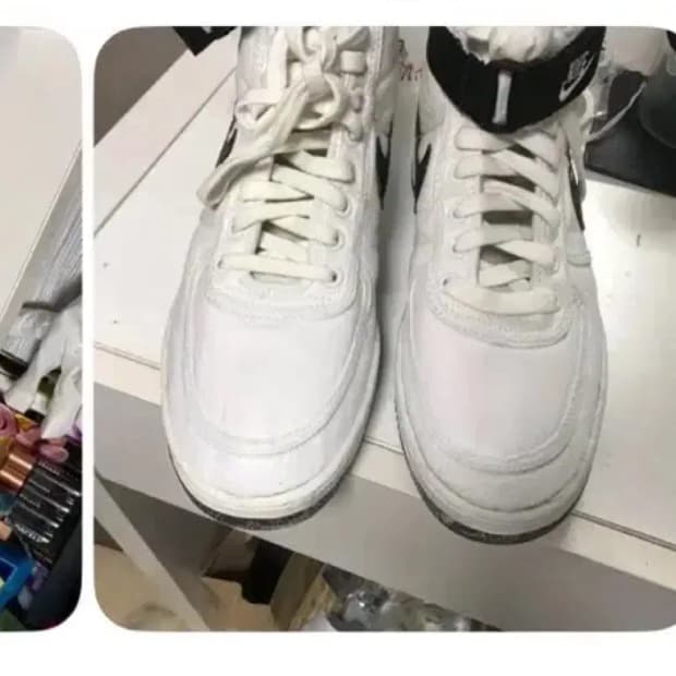 1994 나이키에어포스1 하이 cvs 흰검신품