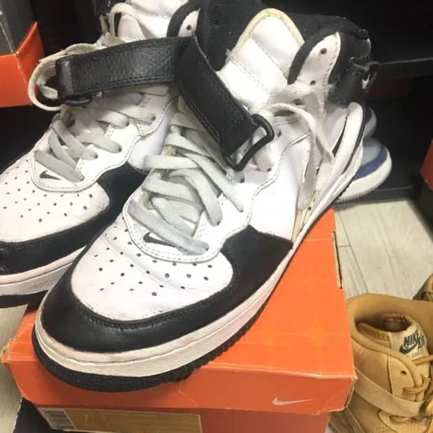 [265] 나이키 에어 포스1 미드 sc 달마시안[가수분해]