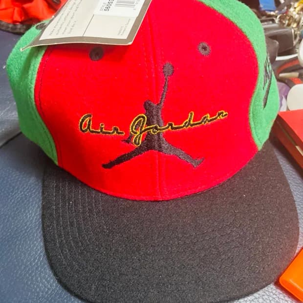 나이키 91년 조던 점프맨 기념 캡 데드스탁
