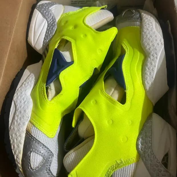 리복 인스타펌프 퓨리 잭키찬 사인 og 신품