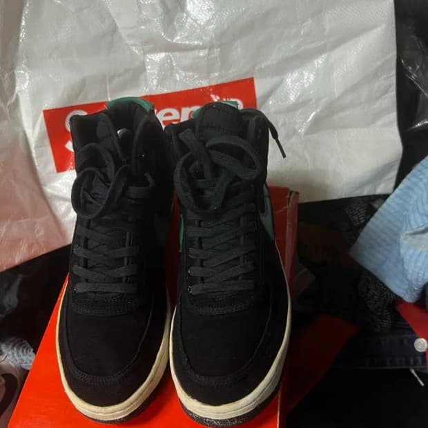 나이키 에어포스1 하이 cvs 검/초 270