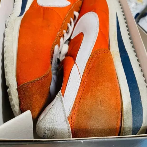 나이키 코르테즈 오렌지 95년