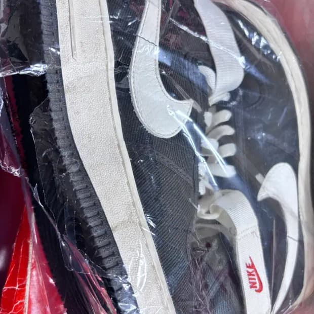 나이키 에어포스1 하이 레트로 2016 블랙/화이트