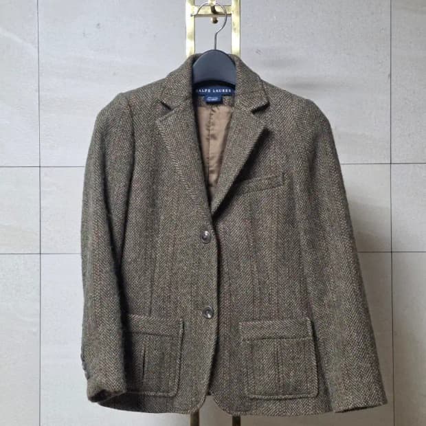 랄프로렌 헤링본 자켓