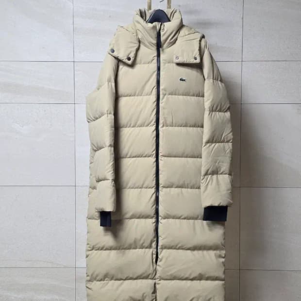 라코스테 롱 덕다운 패딩
