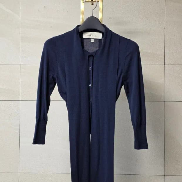 폴스미스 울 롱 칼라 가디건