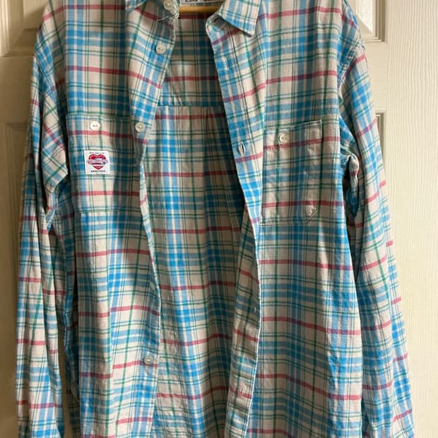 챌린저 체크셔츠 XL