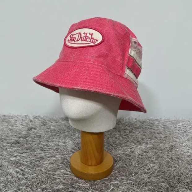 본더치 Y2K 벙거지모자 버킷햇 G04625