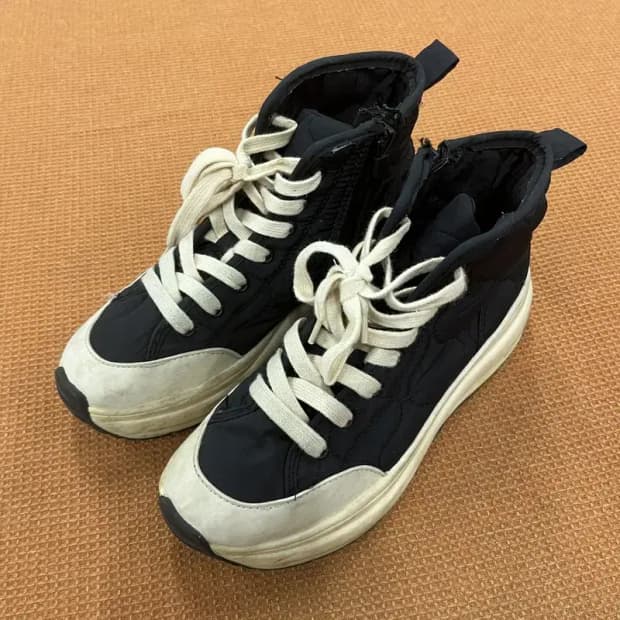 자라 ZARA 퀄팅 어글리슈즈 운동화 235 G06061