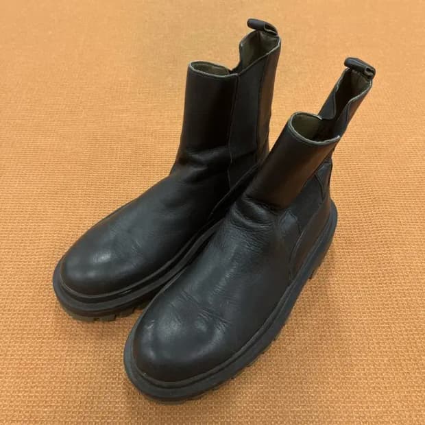 자라 ZARA 빈티지 여성 첼시 부츠 245 G06674