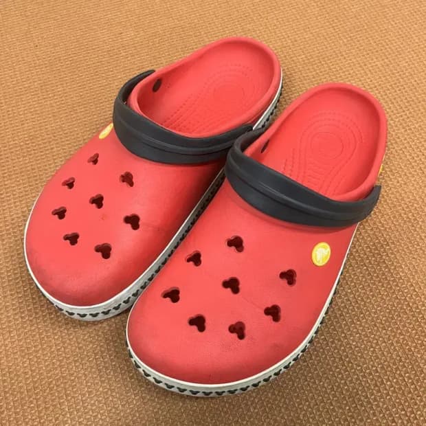 크록스 미키마우스 샌들 슬리퍼 M9 G07975