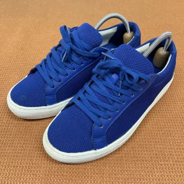 라코스테 캐주얼 블루 스니커즈 운동화 UK7 G08887