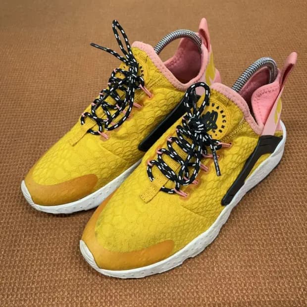나이키 에어 허라취 런 울트라 옐로우 235 G08961