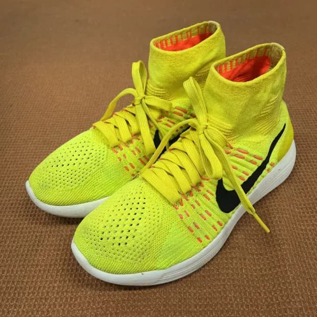 나이키 루나에픽 플라이니트 옐로우 런닝화 운동화 250 G08969