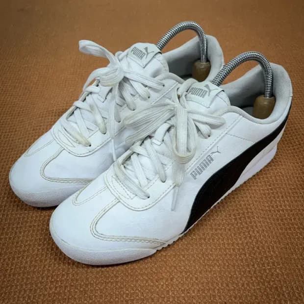 푸마 투리노 화이트 스니커즈 신발 245 G08985