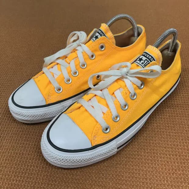 컨버스 척테일러 올스타 로우 옐로우 스니커즈 240 G08986