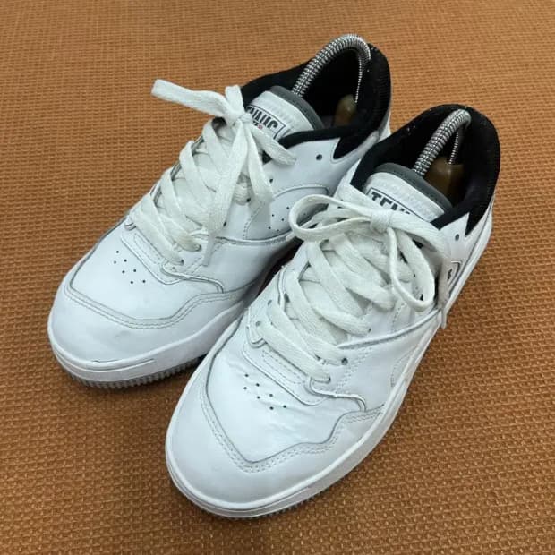 라코스테 라인샷 스니커즈 운동화 UK4 G06637