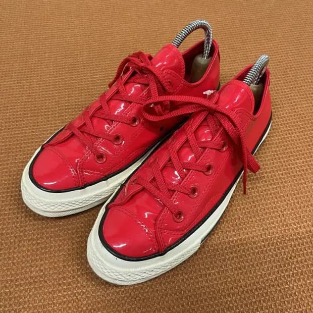 컨버스 척테일러 70 페이턴트 스니커즈 운동화 230 G06814