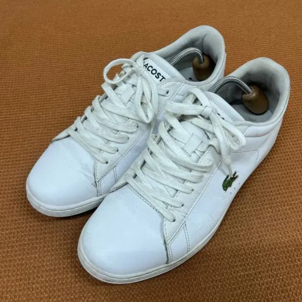 라코스테 카나비 에보 스니커즈 운동화 UK9 G07026