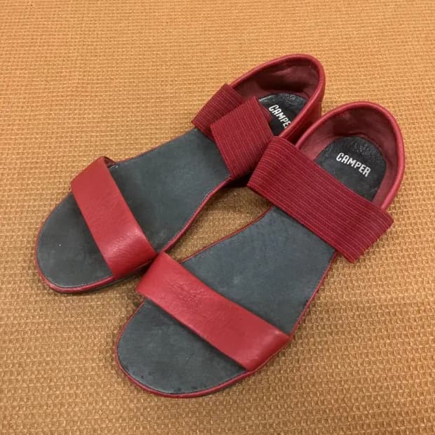 캠퍼 빈티지 스트랩 샌들 37 G07110