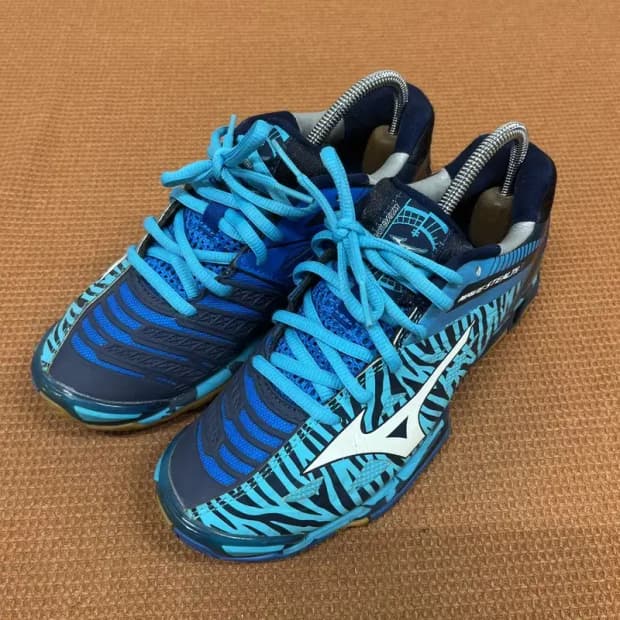 미즈노 웨이브 스텔스 3 배드민턴화 운동화 235 G07078