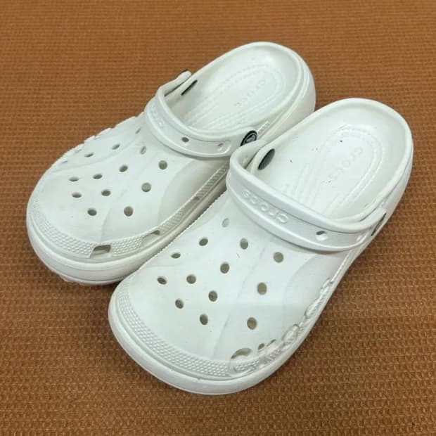 크록스 바야 플랫폼 클로그 슬리퍼 샌들 W7 G07123