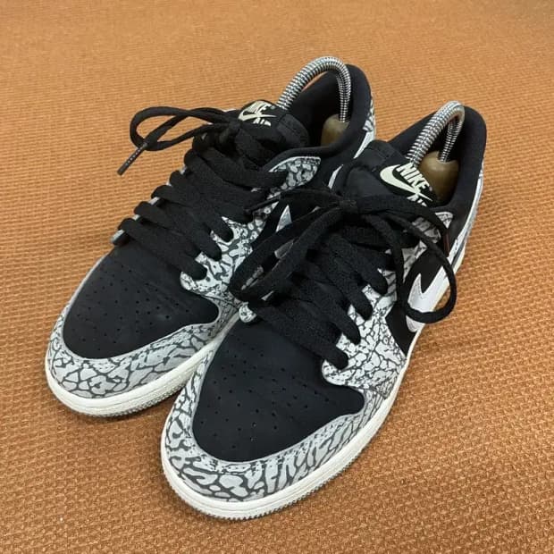 나이키 에어 조던 1 로우 시멘트 스니커즈 운동화 235 G07238