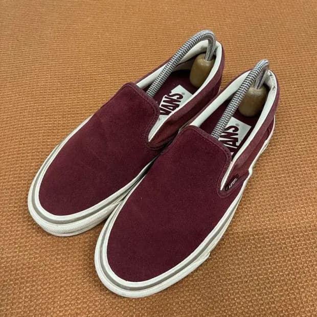 반스 올드스쿨 버건디 슬립온 230 G07291