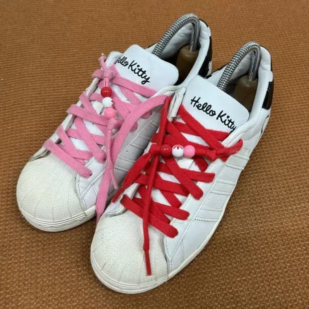 아디다스 X 헬로키티 슈퍼스타 스니커즈 운동화 230 G07459